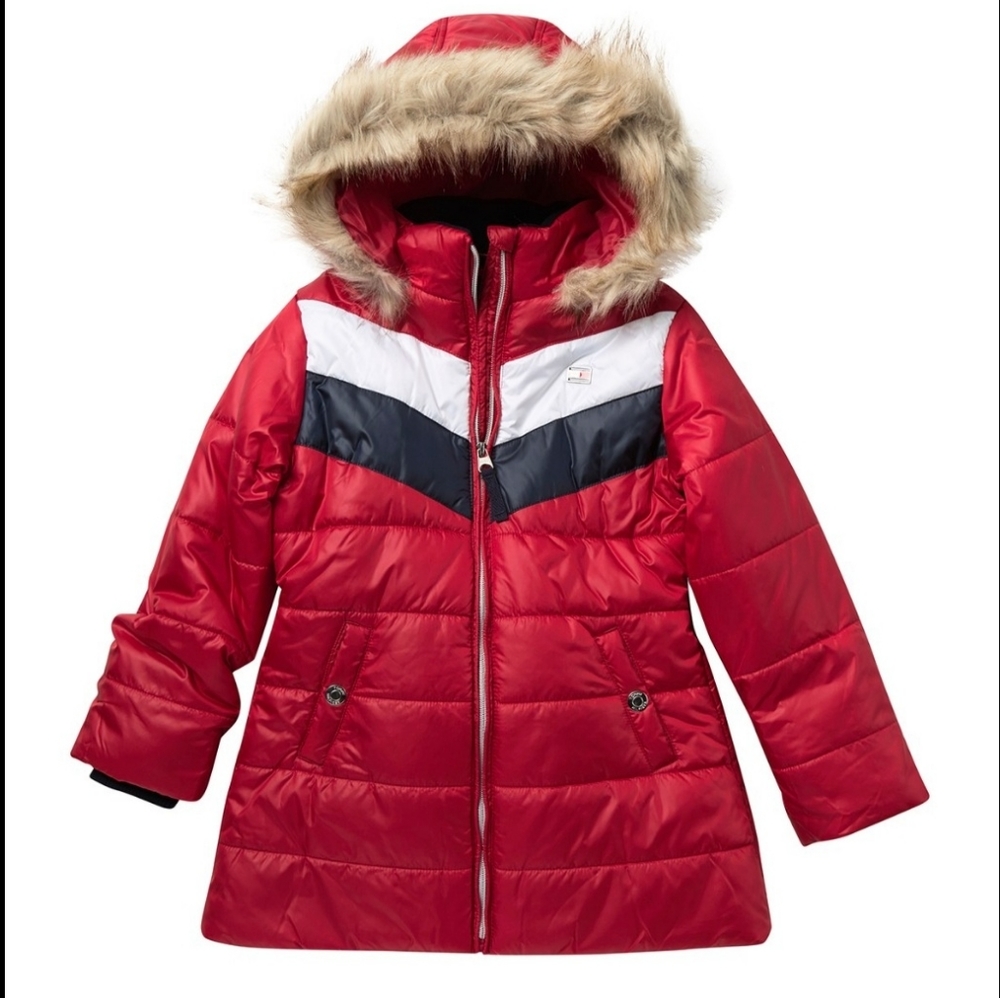 Girl Tommy Hilfiger Puffer Coat